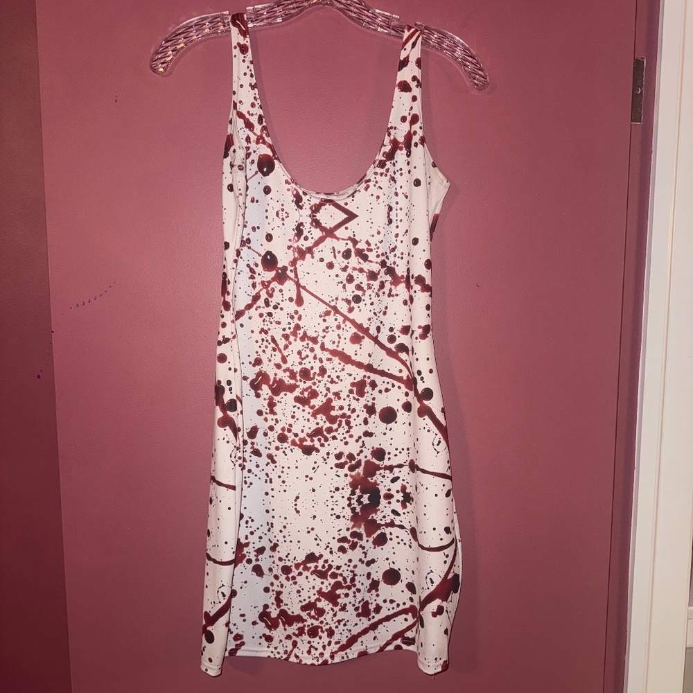 Blackmilk blood splatter mini dress. Rare museum collection